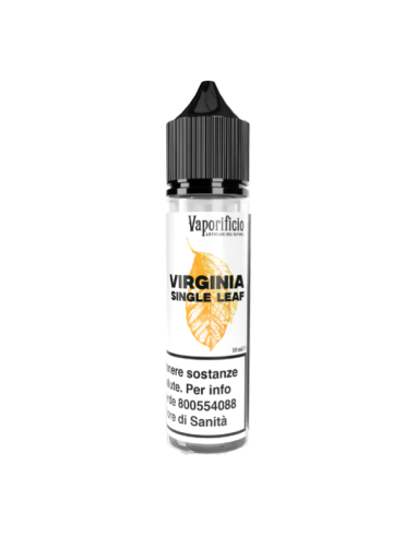 Virginia Single Leaf Vaporificio Liquido Shot 10ml