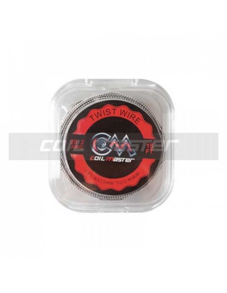 Filo Resistivo Twist Wire Coil Master da 5mt per gli Atomizzatori Rigenerabili delle Sigarette Elettroniche