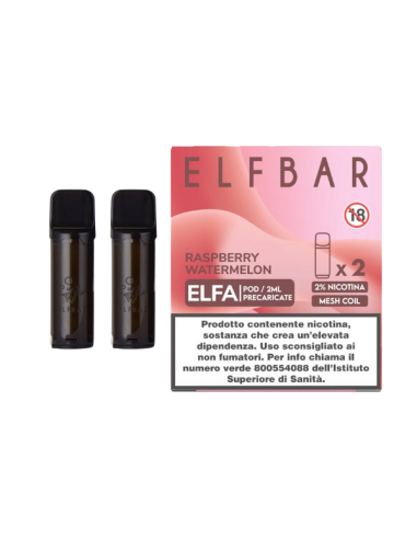 Raspberry Watermelon ELFA Pod Precaricate Elf Bar 2ml