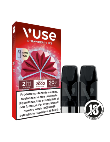 Strawberry Ice Vuse Pro Pod Precaricate