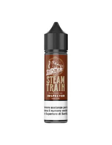 Inspector Steam Train Liquid Shot 20ml Bourbon Coconut Caramel