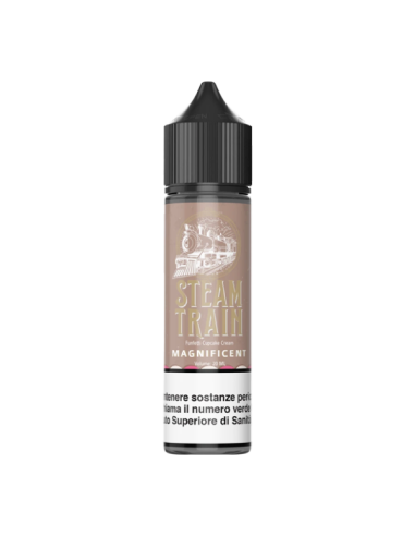 Magnificent Steam Train Liquido Shot 20ml Cupcake Crema