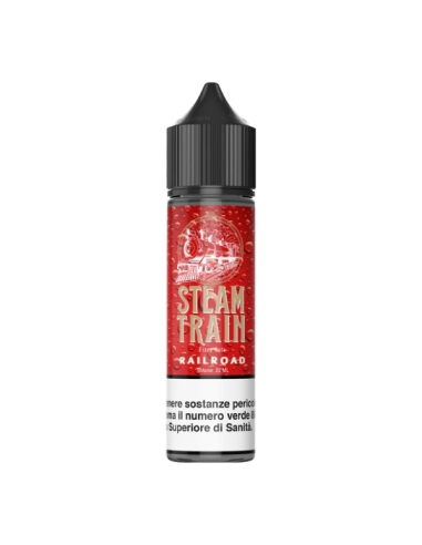 Railroad Steam Train Liquido Shot 20ml Cola Lime