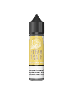 Interrail Pass Steam Train Liquido Shot 20ml Crostata Banana