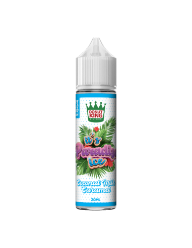 Paradise Ice Coconut Milk Caramel Donut King Reload Vape Liquido Shot 20ml