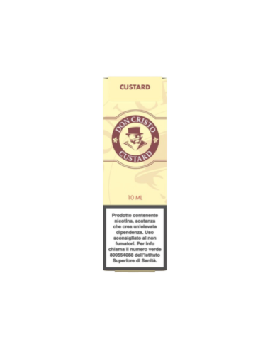 Don Cristo Custard PGVG Labs Liquido Pronto con sali di nicotina 20