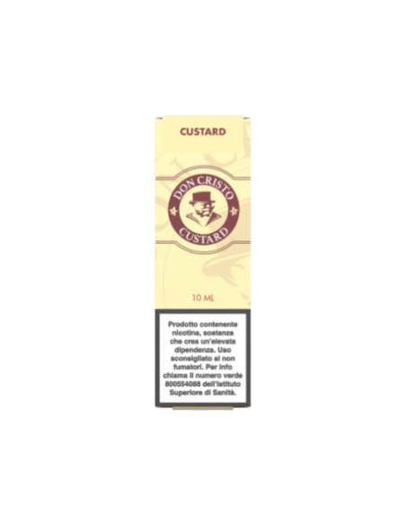 Don Cristo Custard PGVG Labs Liquido Pronto con sali di nicotina 20