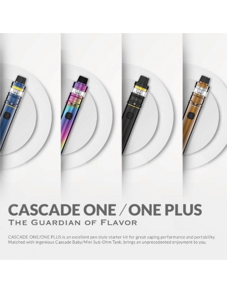 Cascade One Plus Kit with 3000mAh Integrated Battery and 5ml Cascade Baby Atomizer