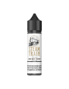 One Way Ticket Steam Train Liquid Shot 20ml Tobacco Caramel