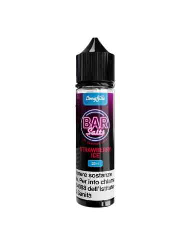 Strawberry Ice Bar Salts Vampire Vape Liquido Shot 20ml