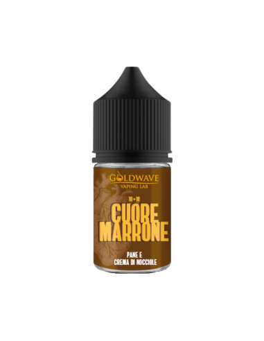 Cuore Marrone Goldwave Aroma mini Shot 10ml