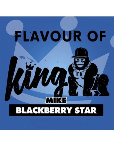 Blackberry Star (Ex Mike) Aroma Concentrato Flavour of King 10 ml per Sigarette Elettroniche