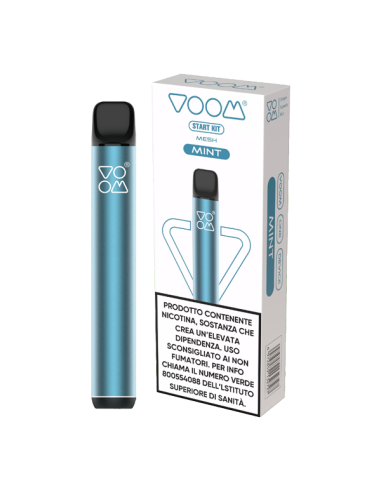 VOOM Pod Stylo Starter Kit (TURQUOISE) + Pod Precaricata Fresh Mint Tobacco