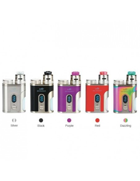 Eleaf Pico Squeeze 2 Squonk con Coral 2 Tank RDA - Box Bottom Feeder da 100W