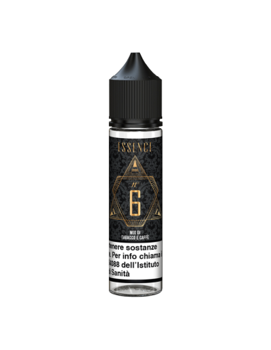 Essence N.6 Premium Omerta Liquid Shot 20ml Tobacco Coffee