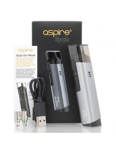 Aspire Kit Spryte POD Sigaretta Elettronica con Batteria Integrata da 650mAh e Pod da 3,5ml