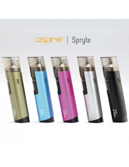 Aspire Kit Spryte POD Sigaretta Elettronica con Batteria Integrata da 650mAh e Pod da 3,5ml