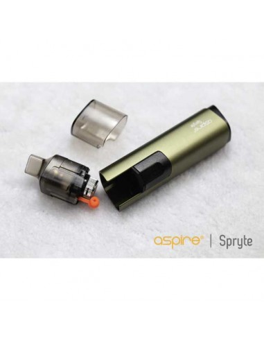 Aspire Kit Spryte POD Sigaretta Elettronica con Batteria Integrata da 650mAh e Pod da 3,5ml