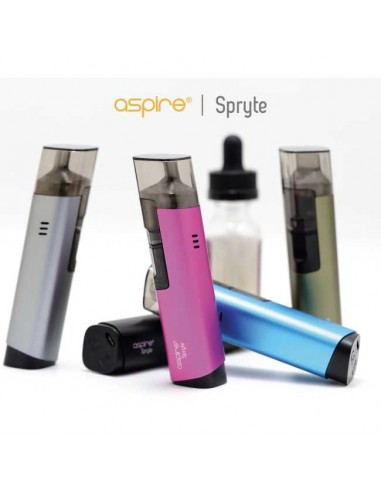 Aspire Kit Spryte POD Sigaretta Elettronica con Batteria Integrata da 650mAh e Pod da 3,5ml
