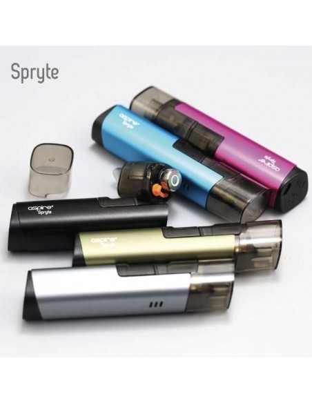 Aspire Kit Spryte POD Sigaretta Elettronica con Batteria Integrata da 650mAh e Pod da 3,5ml