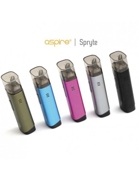 Aspire Kit Spryte POD Sigaretta Elettronica con Batteria Integrata da 650mAh e Pod da 3,5ml
