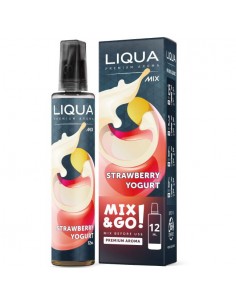 Strawberry Yogurt Aroma Scomposto Liqua Liquido Concentrato da 12ml Mix&Go per Sigarette Elettroniche