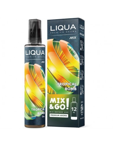 Tropical Bomb Broken Aroma Liqua Concentrated Liquid 12ml Mix&Go for Electronic Cigarettes