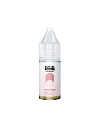 Strawberry Ice Cream Nic Salt IWIK Flavors Liquido Pronto 10ml