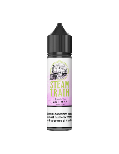 Get Off Steam Train Liquido Shot 20ml Aloe Uva