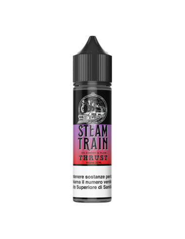 Thrust Steam Train Liquido Shot 20ml Cherry Plum Ice