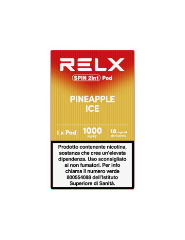 copy of Ludou Ice Relx Pod Pro Pre-filled Cartridges 1.9ml - 2