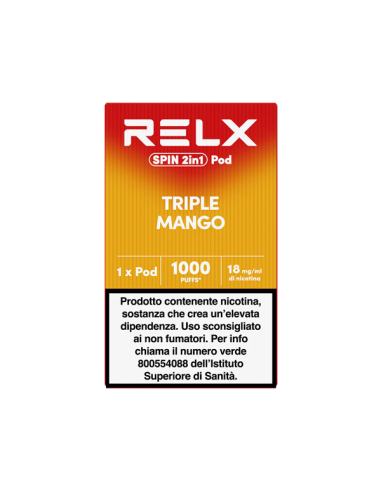 copy of Ludou Ice Relx Pod Pro Pre-filled Cartridges 1.9ml - 2