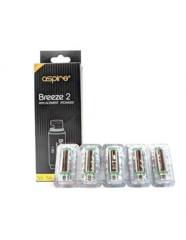 Resistors Aspire Breeze 2 Coil for Electronic Cigarettes 5 Pieces