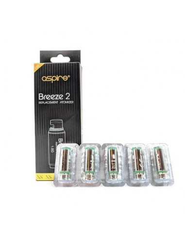 Resistenze Aspire Breeze 2 Coil per Sigarette Elettroniche 5 Pezzi