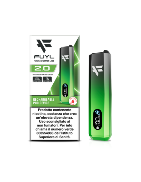 Fuyl 2.0 Battery device green