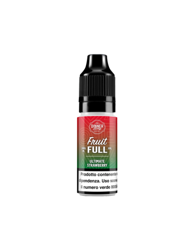 Ultimate Strawberry Fruit Full Bar Salts Dinner Lady Liquido Pronto 10ml