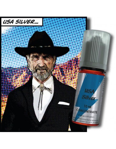USA Silver T-Juice Aroma Concentrato 30ml Liquido per Sigaretta Elettronica Fai Da Te