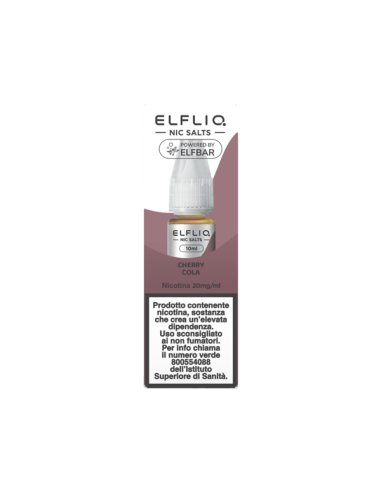 ElfLiq Cherry Cola Elfbar Liquido Pronto 10ml