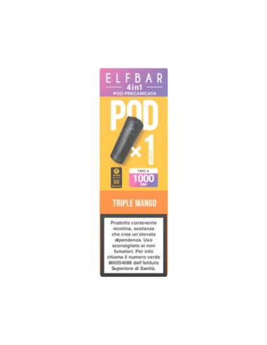 Elfbar 4in1 Triple Mango Pod Precaricata 2ml