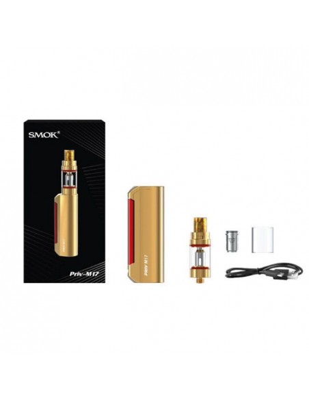 Smok Kit Priv M17 with Sub-ohm 17mm Stick Atomizer Electronic Cigarette with Built-in 1200mAh Battery