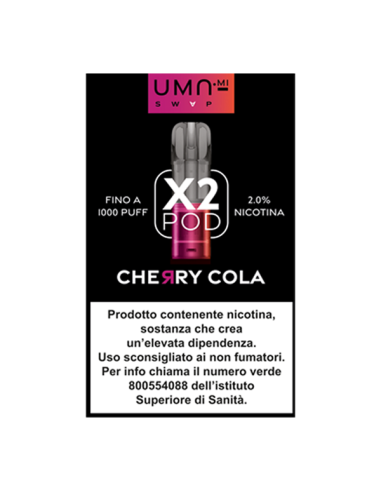 Cherry Cola UMA.mi SWAP Pod Precaricate 2ml - 2 Pezzi
