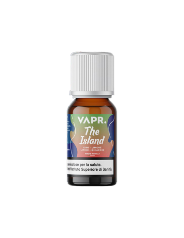 The Island VAPR. Aroma Concentrate 10ml Kiwi Lemon Lychee Ice