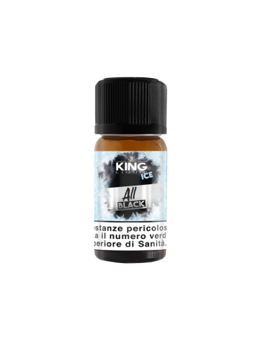 All Black Ice Aroma King Liquid Liquid 10 ml Licorice Mint