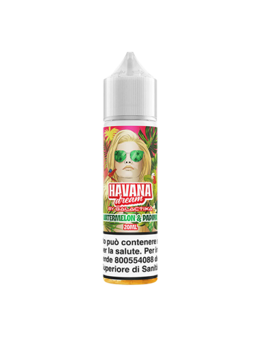 Watermelon & Papaya Havana Dream Galactika Kings Crest Liquido Shot 20ml