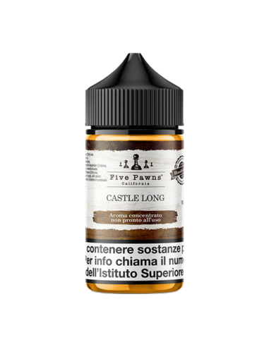 Castle Long Five Pawns Liquido Shot 20ml Tobacco Coconut Vanilla