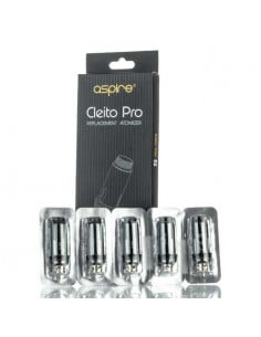 Cleito Pro Resistors Aspire Head Coil 0.5ohm for Electronic Cigarettes 5 Pieces