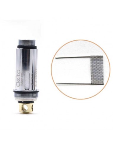 Resistenze Mesh Cleito Pro Aspire Head Coil da 0,15ohm per Sigarette Elettroniche 5 Pezzi