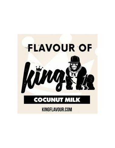 Coconut Milk (Ex Preston) Aroma Concentrato Flavour of King 10 ml per Sigarette Elettroniche
