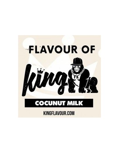 Coconut Milk (Ex Preston) Aroma Concentrato Flavour of King 10 ml per Sigarette Elettroniche