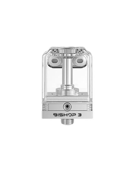 Bishop Cubed RBA TVGC Ambition Mods Atomizzatore clear